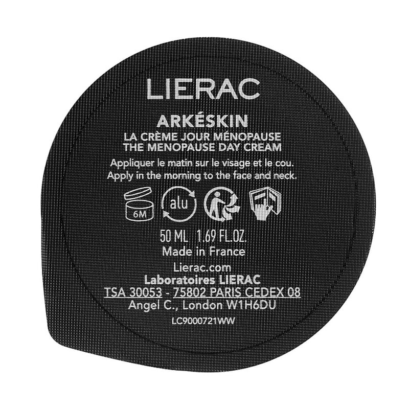 Антивіковий денний крем для обличчя Lierac Arkeskin The Menopause Day Cream, 50 мл (змінний блок)
